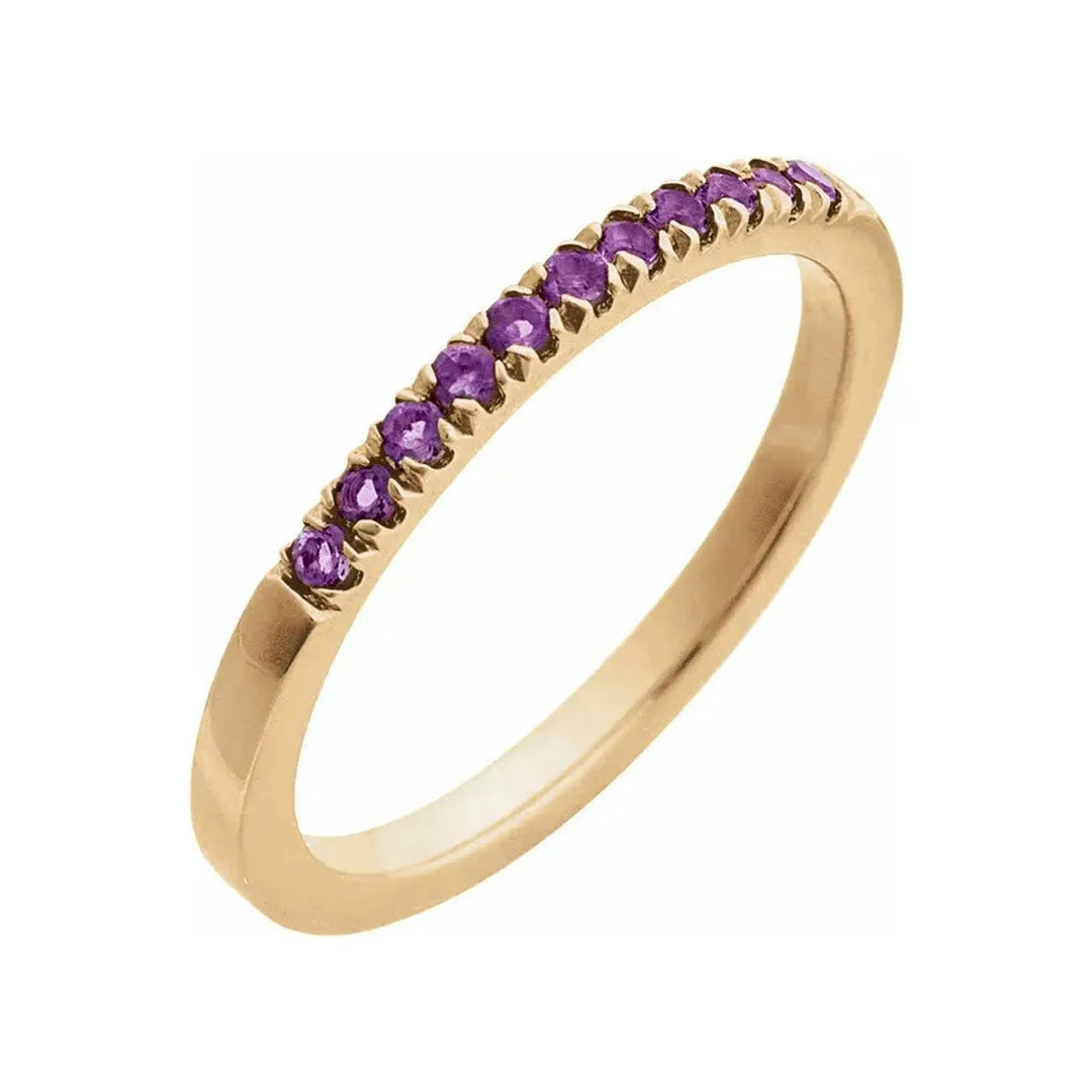 14K Stackable Birthstone Ring-Embark Fine Jewelry