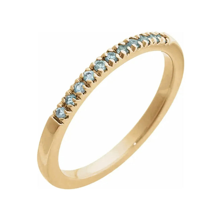 14K Stackable Birthstone Ring-Embark Fine Jewelry