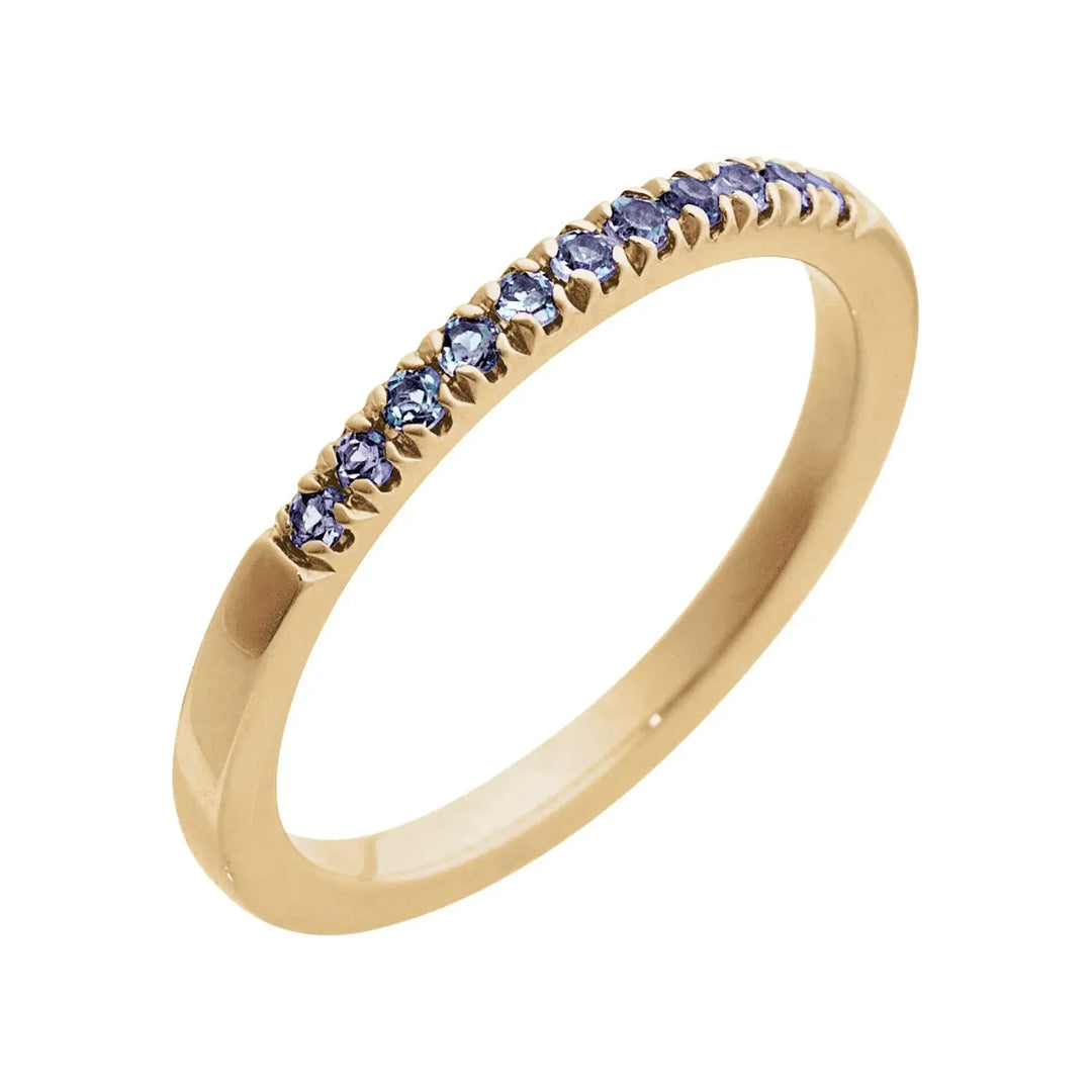 14K Stackable Birthstone Ring-Embark Fine Jewelry