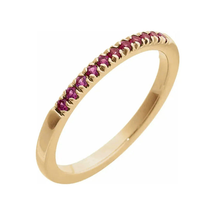 14K Stackable Birthstone Ring-Embark Fine Jewelry
