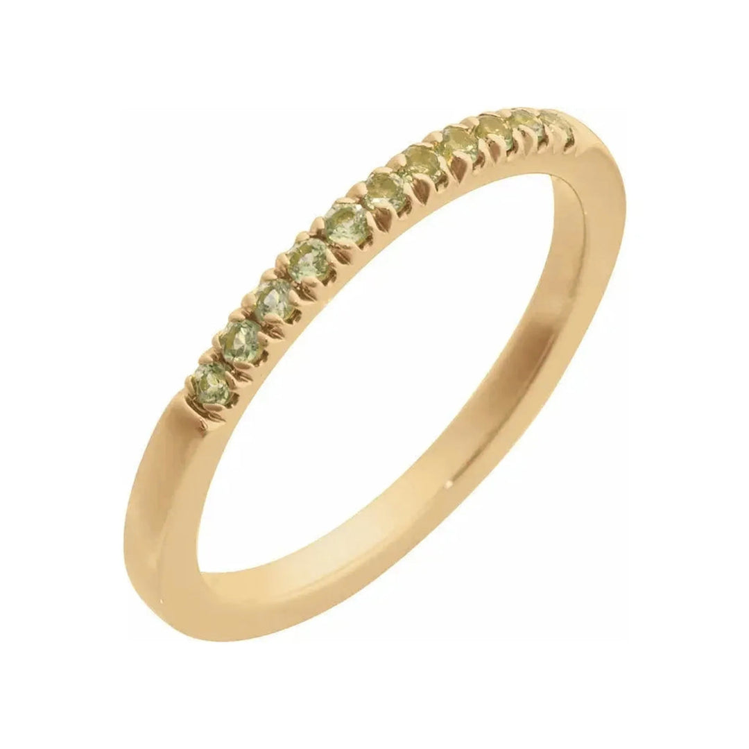 14K Stackable Birthstone Ring-Embark Fine Jewelry