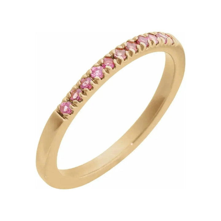 14K Stackable Birthstone Ring-Embark Fine Jewelry