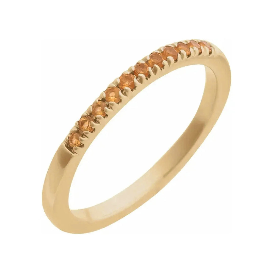 14K Stackable Birthstone Ring-Embark Fine Jewelry