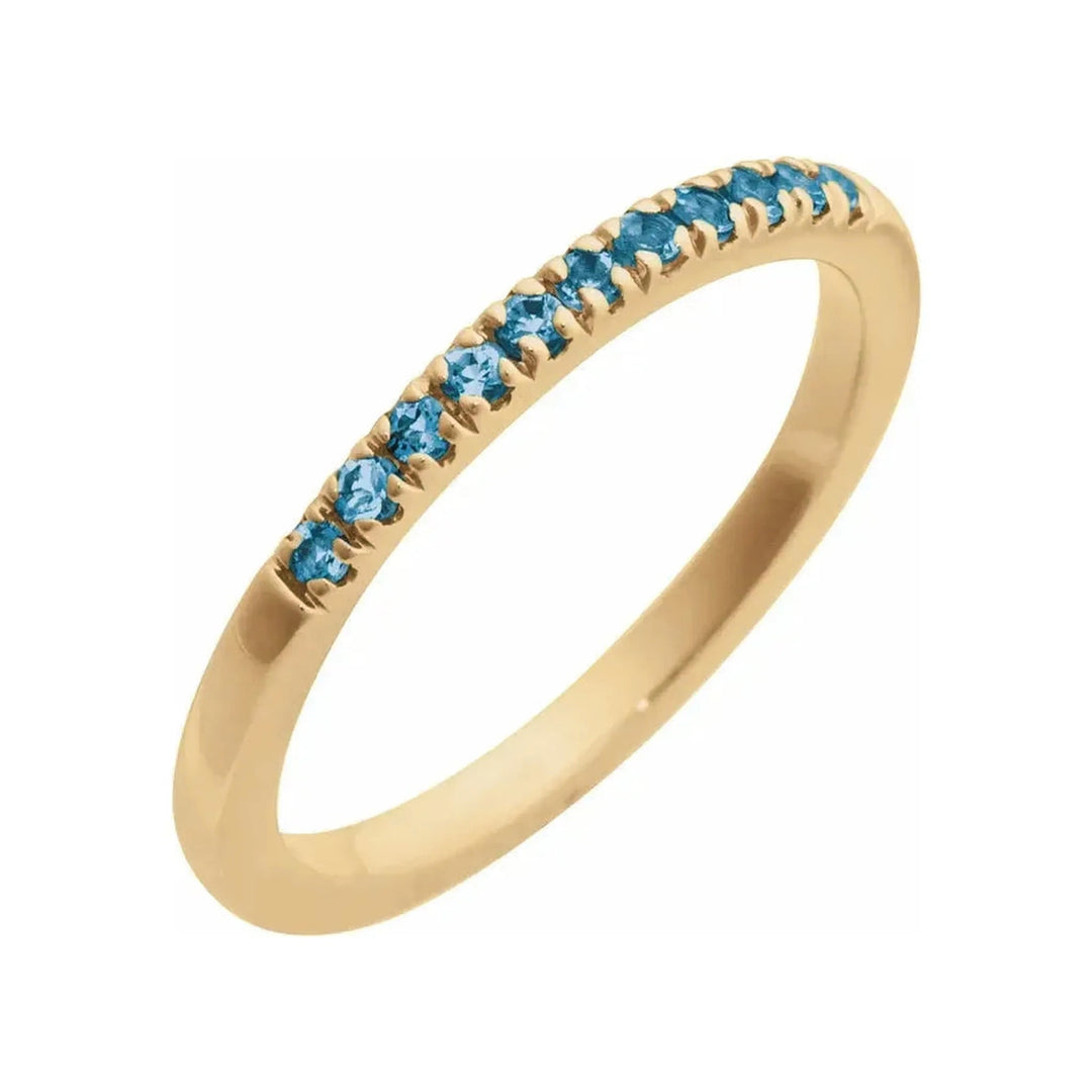 14K Stackable Birthstone Ring-Embark Fine Jewelry