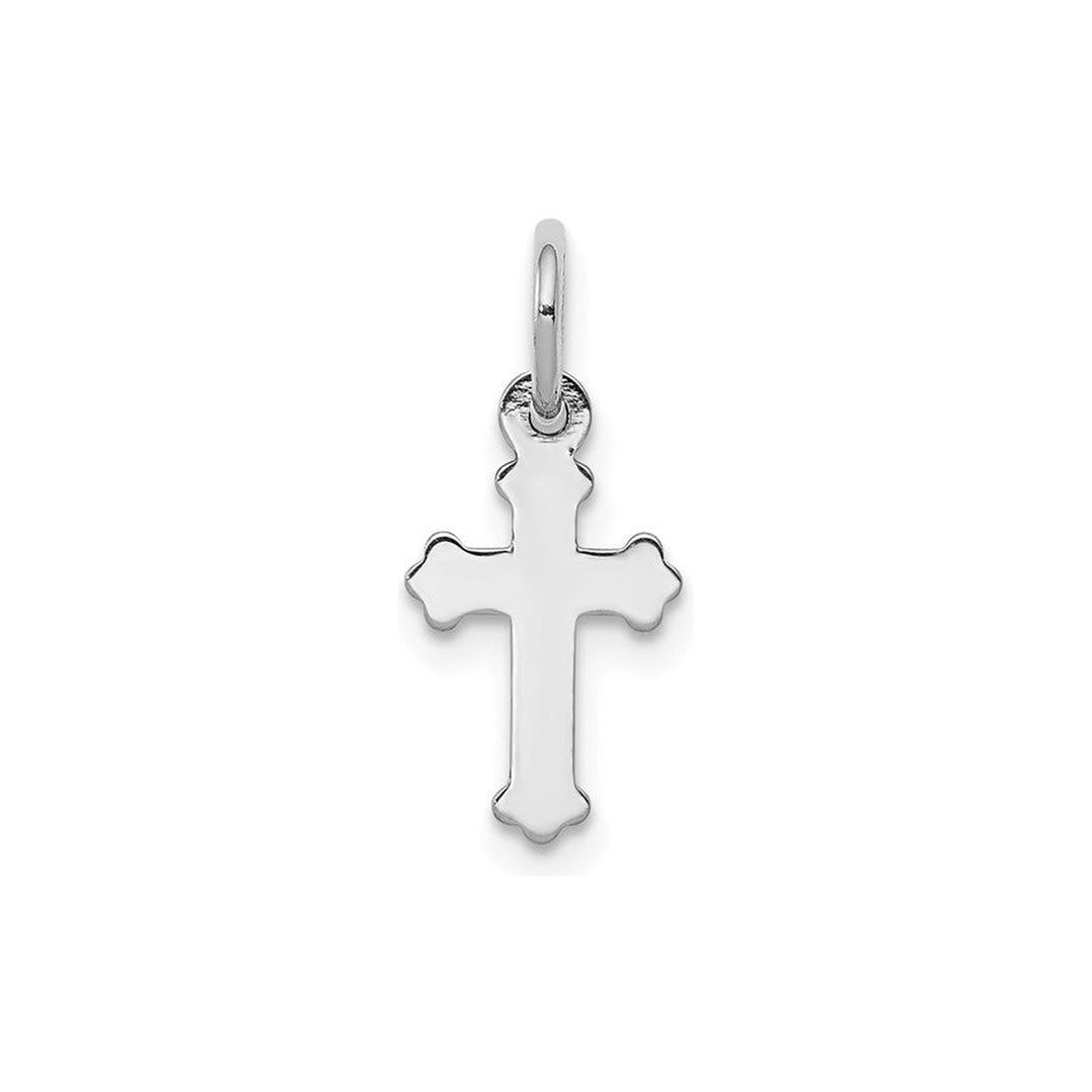 14KW Mini Polished Cross Charm-Embark Fine Jewelry