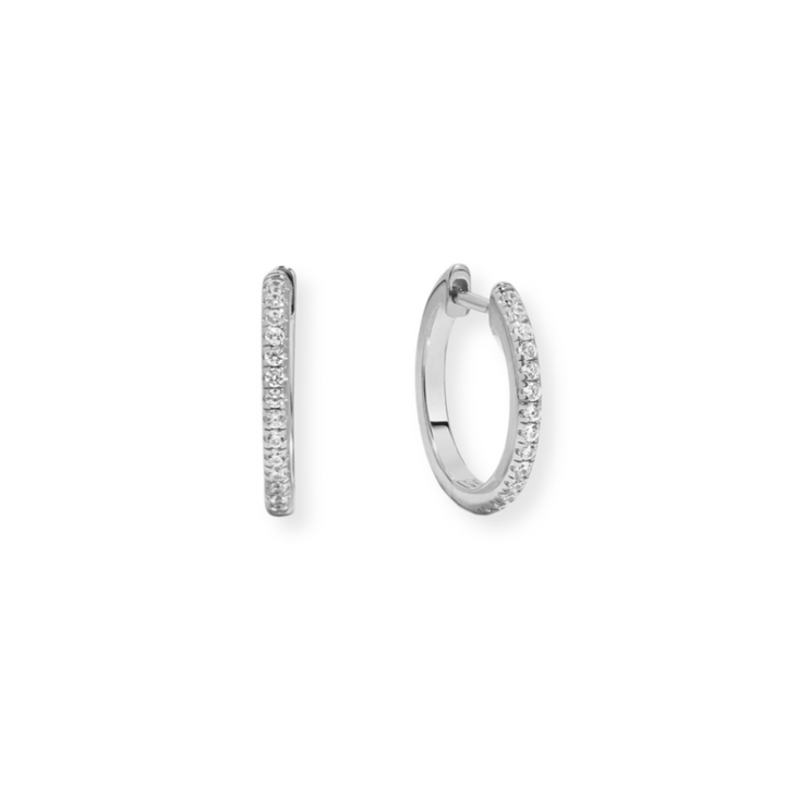 Pave Huggies - 2 Sizes