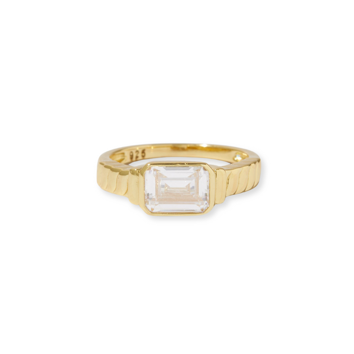 Emerald-Cut Statement Ring