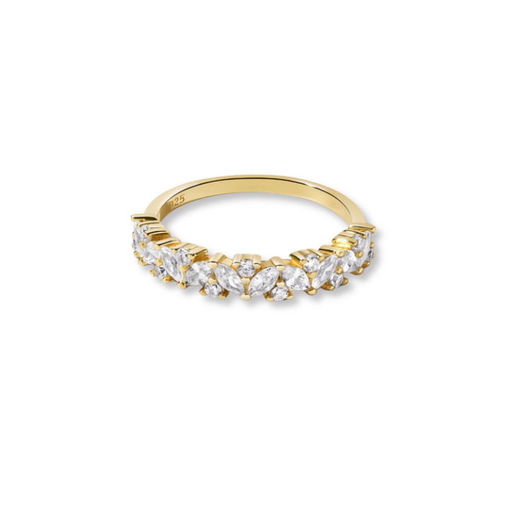 Marquise & Round Stack Ring