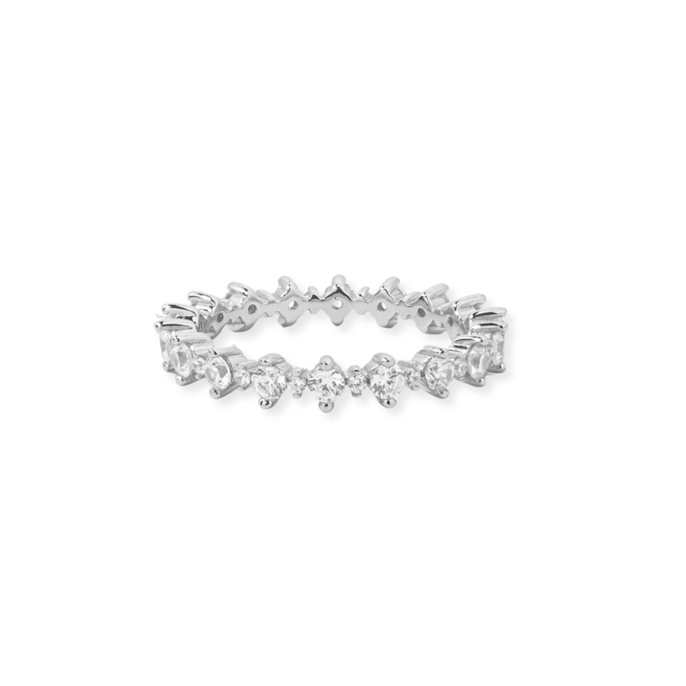 Alternating Eternity Band