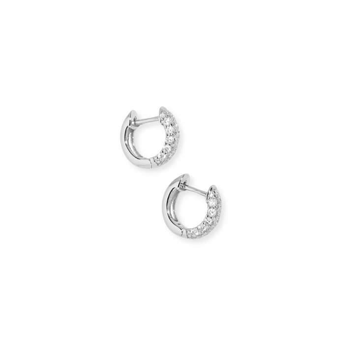 Chunky Pave Huggies