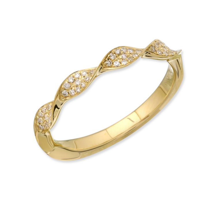 14K Twist Ring