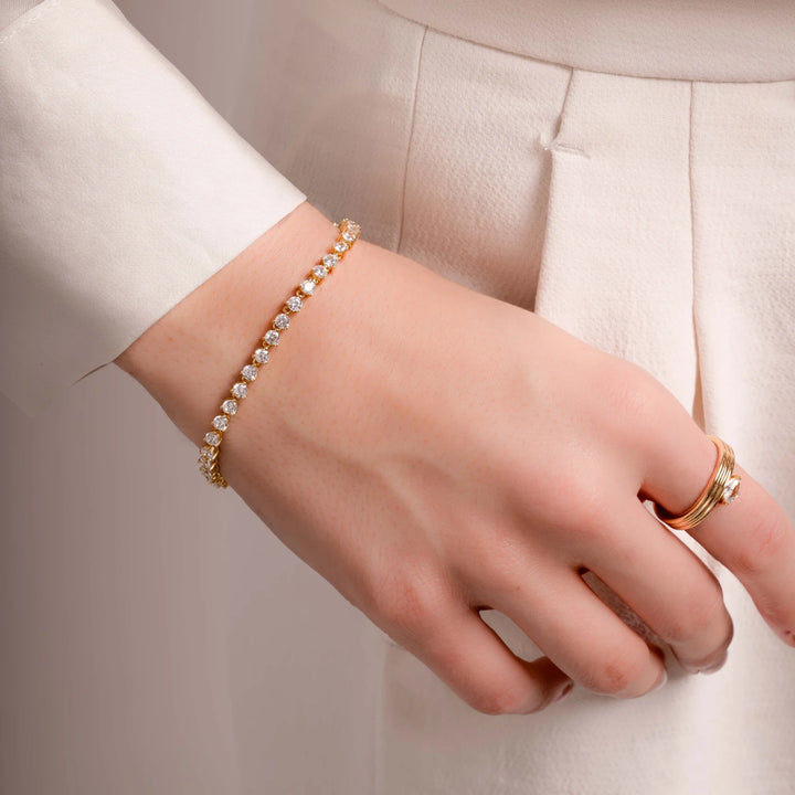 3-Prong Tennis Bracelet-Embark Fine Jewelry