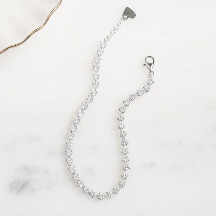 3-Prong Tennis Bracelet