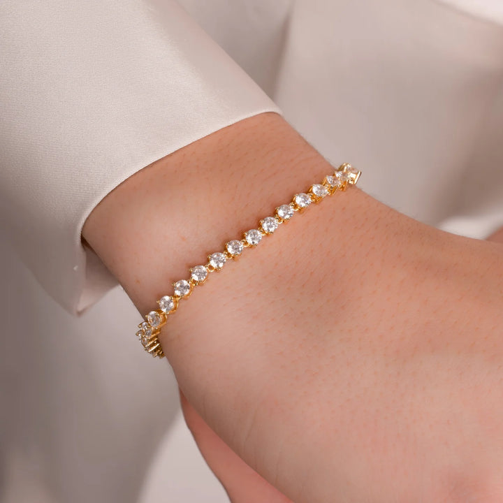 3-Prong Tennis Bracelet