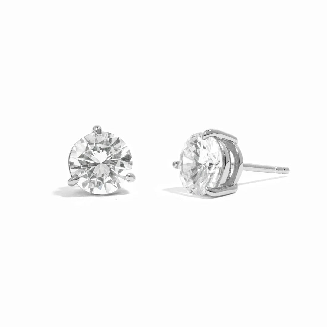 3-Prong Solitaire Studs