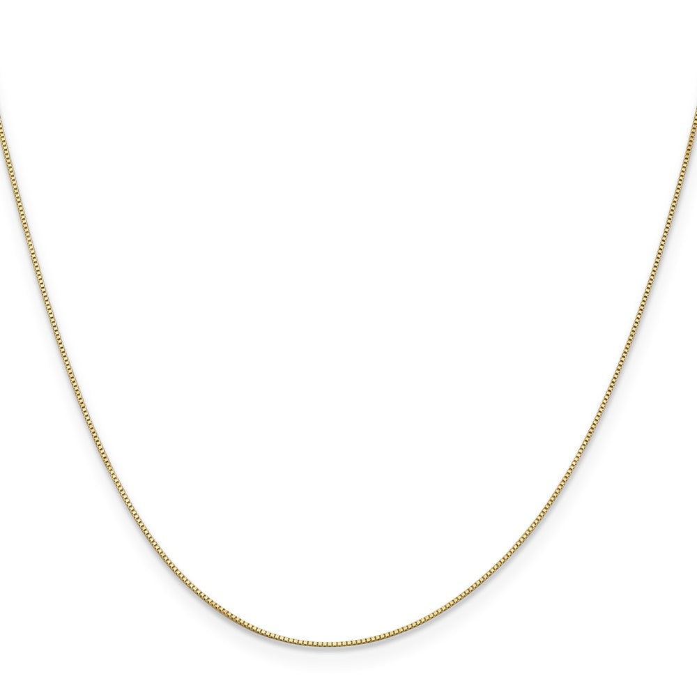 14K Baby Box Chain Necklace