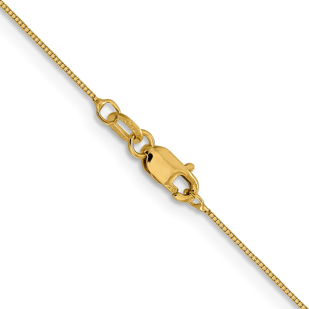 14K Baby Box Chain Necklace
