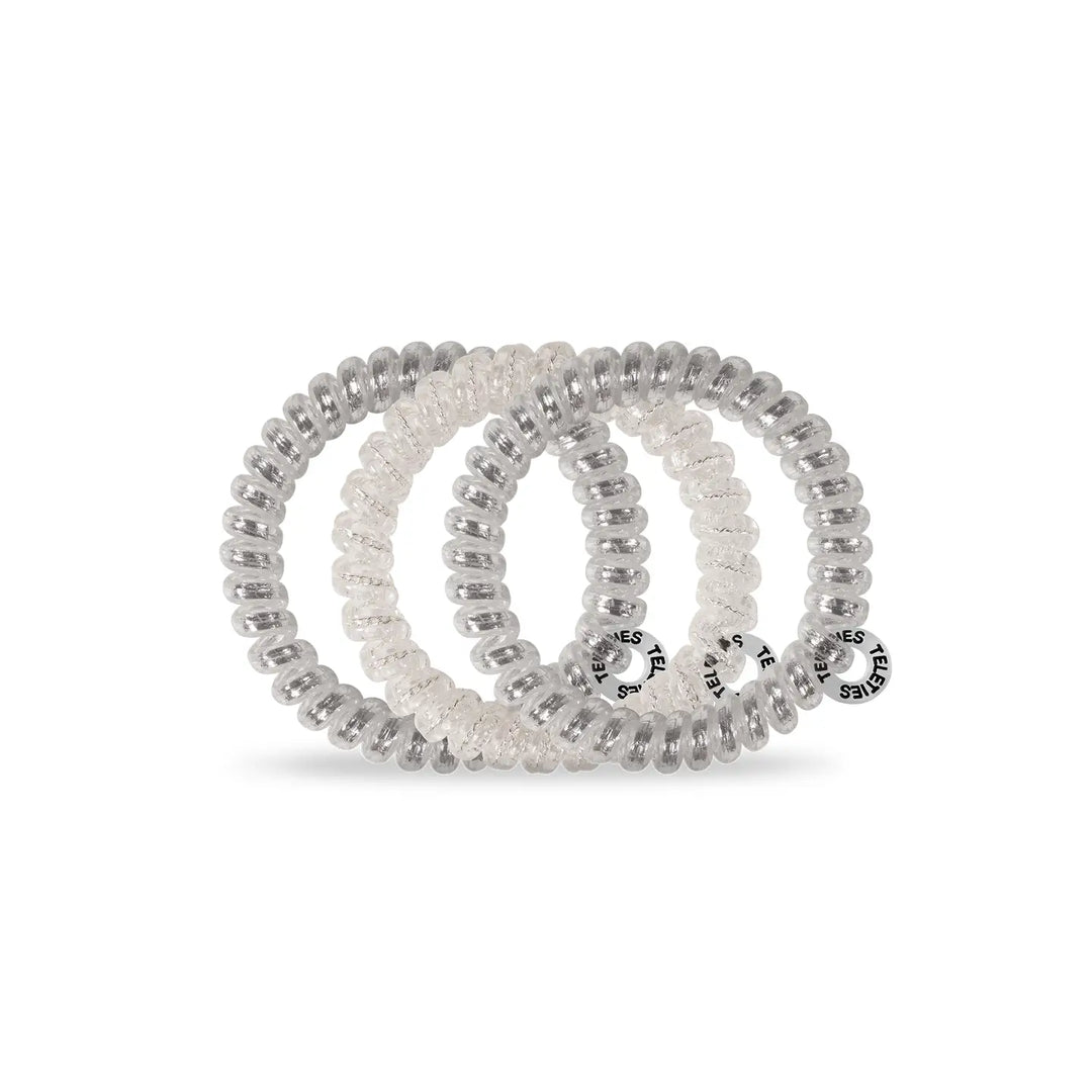 Small Spiral Hair Coil | Silver Slay