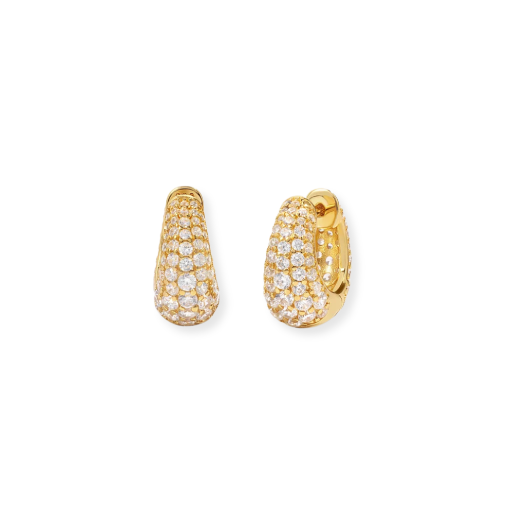 Pave Basket Hoops