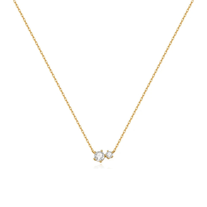 5-Prong Toi et Moi Necklace-Embark Fine Jewelry