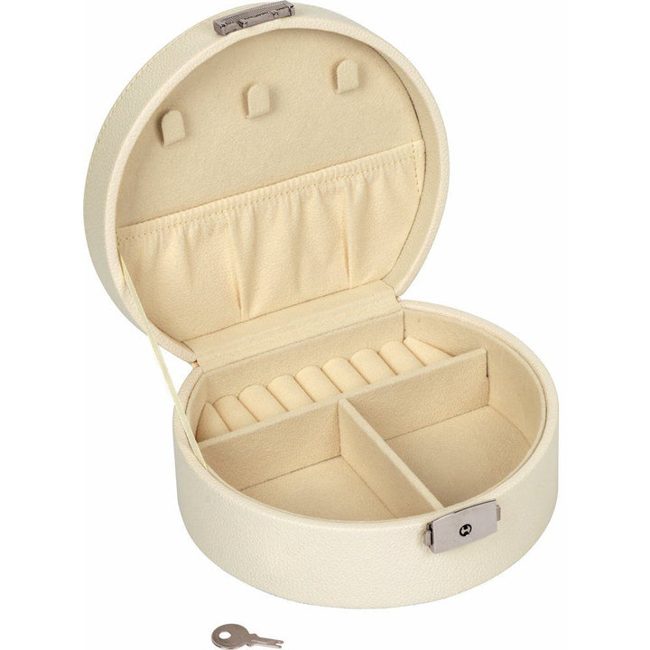 Leatherette Travel Case with Lock & Key