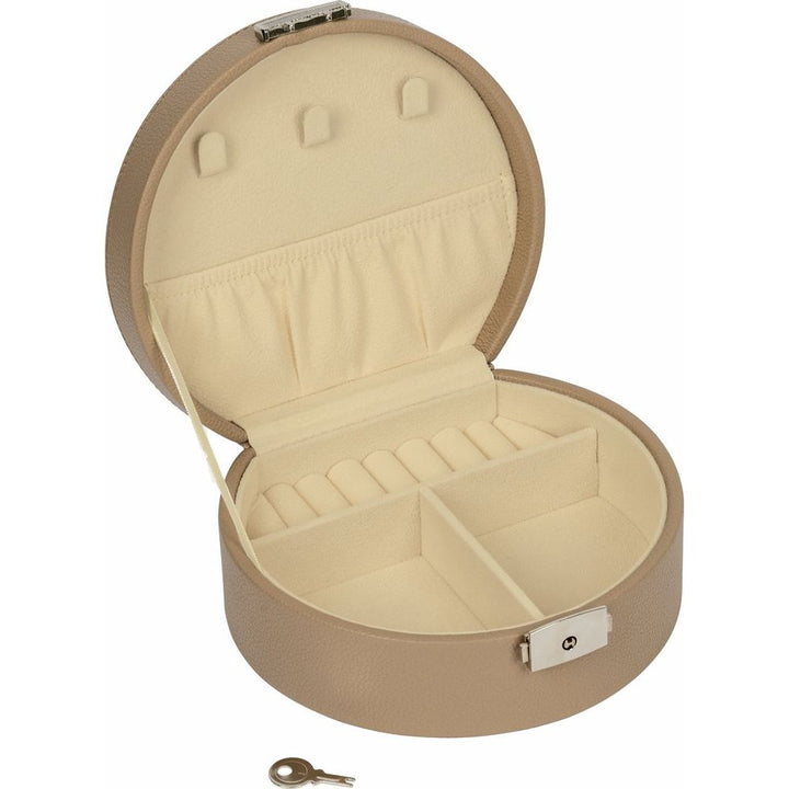 Leatherette Travel Case with Lock & Key