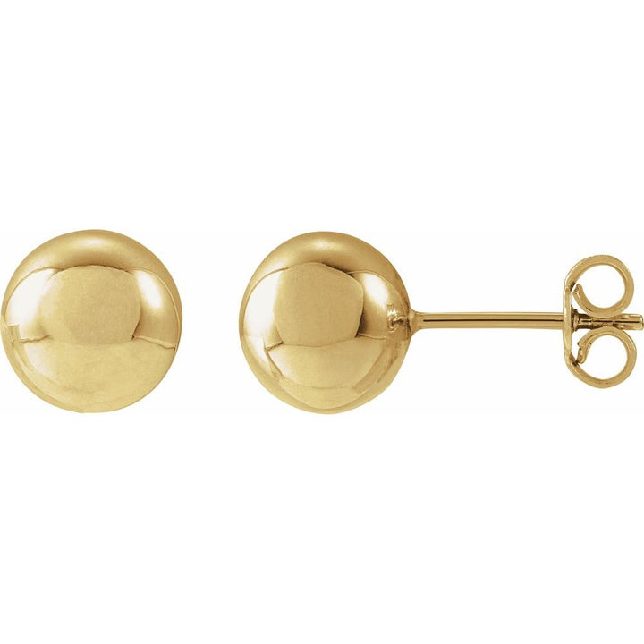 14K Ball Studs