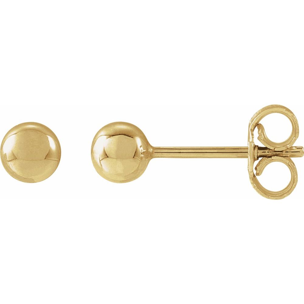 14K Ball Studs
