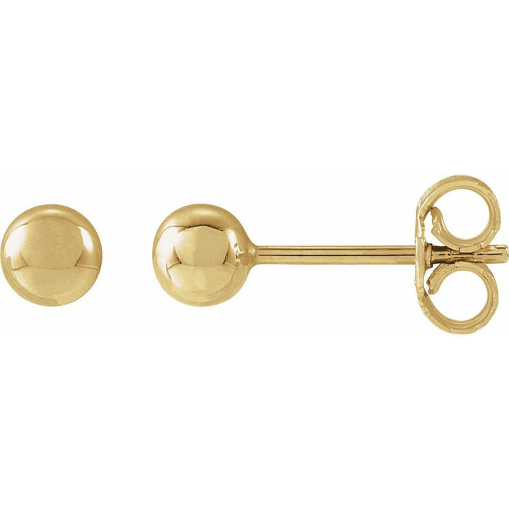 14K Ball Studs