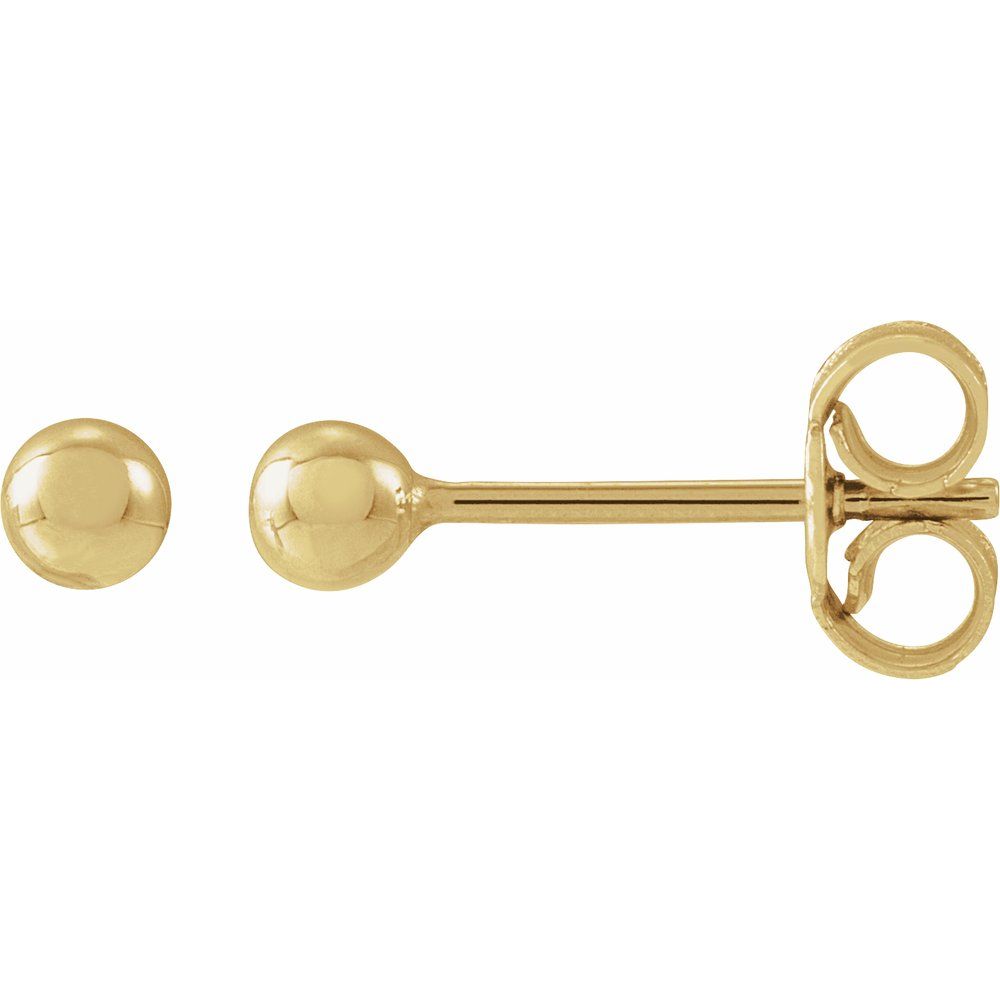 14K Ball Studs