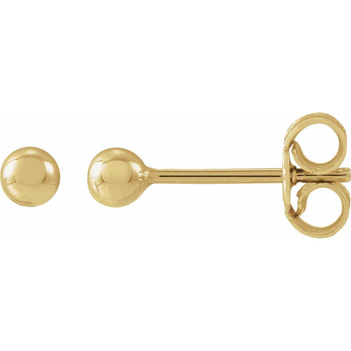 14K Ball Studs