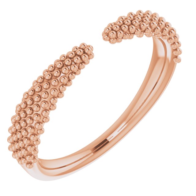 Beaded Claw Ring