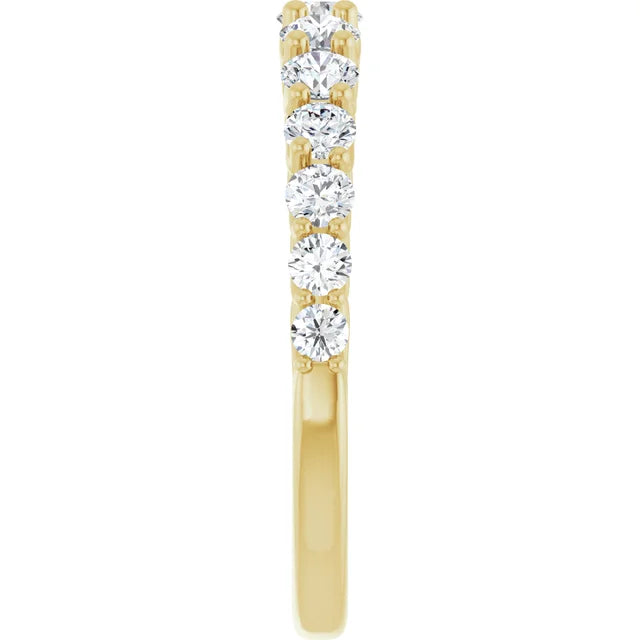 14K 3/4 CTW Diamond Anniversary Band