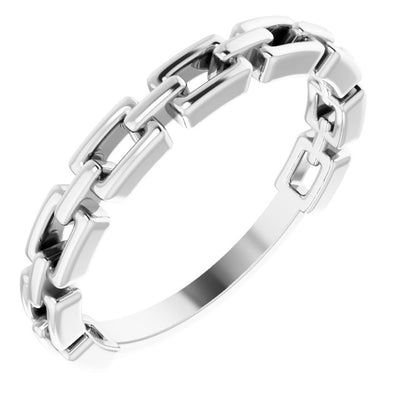 14K Chain Link Ring