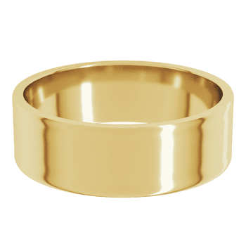 14K Flat Ultra-Light Band