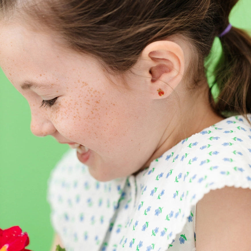 Ladybug Studs