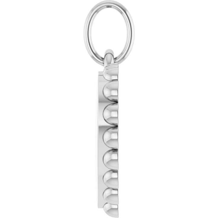 Scalloped Heart Pendant