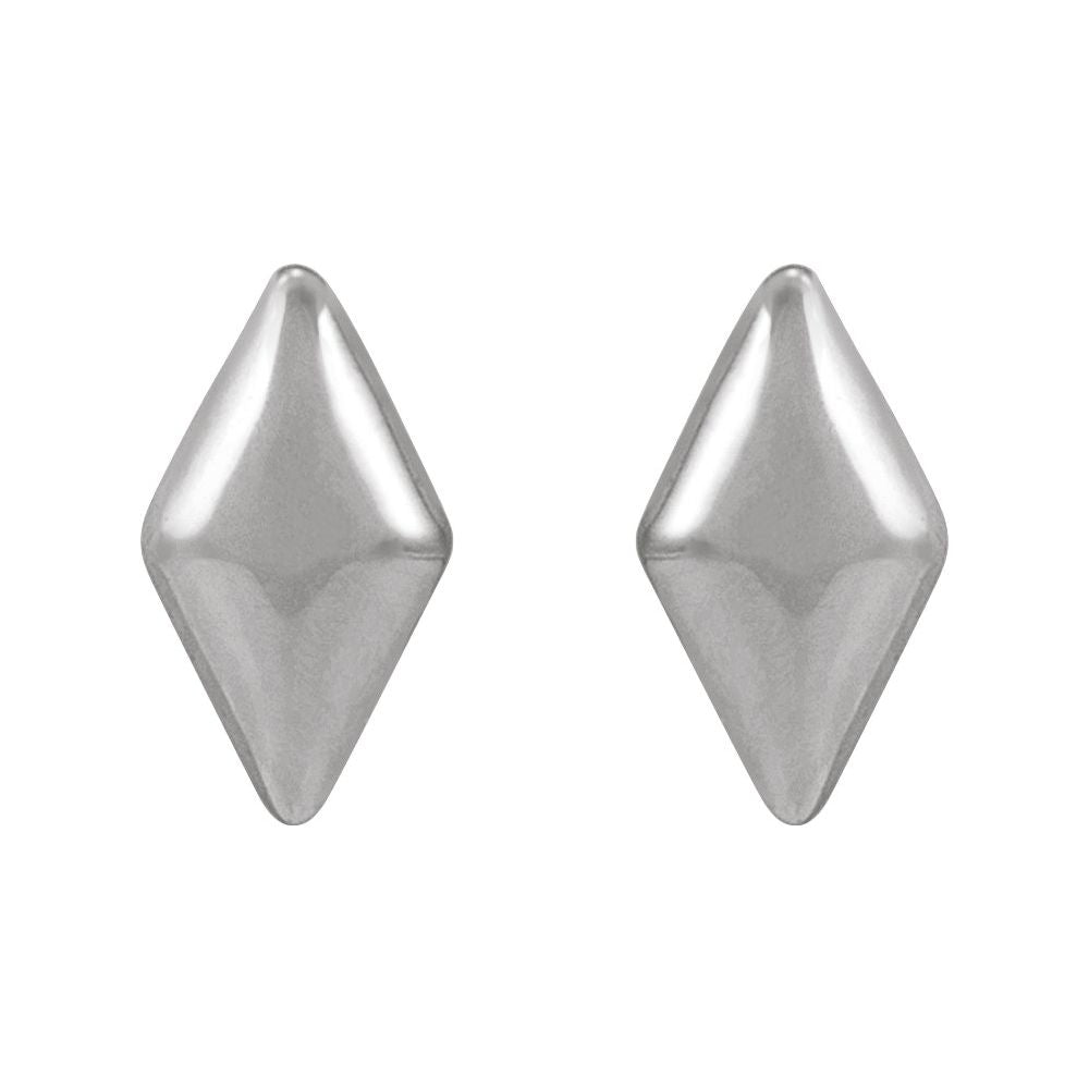 14K Geometric Stud