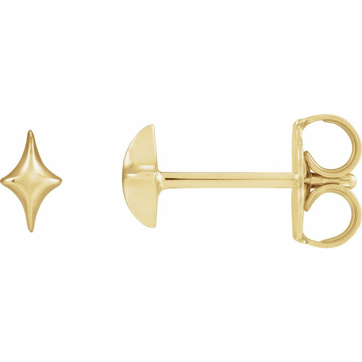 14K Star Stud