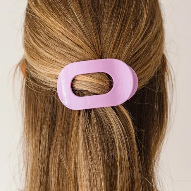 Round Flat Hair Clip | Springtime Sparkle