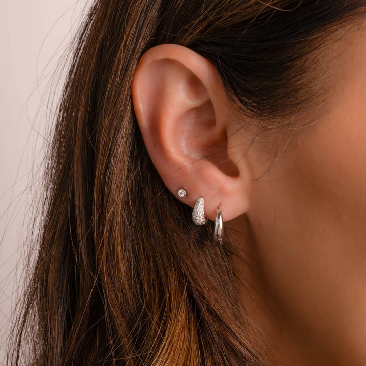 Tiny Diamond Stud