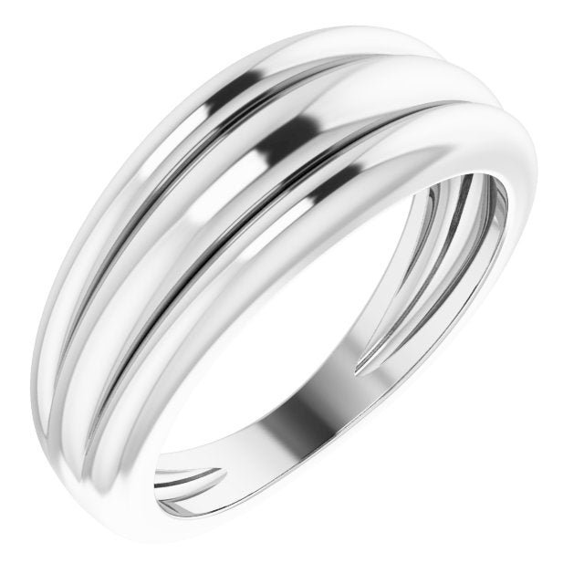Triple Dome Ring