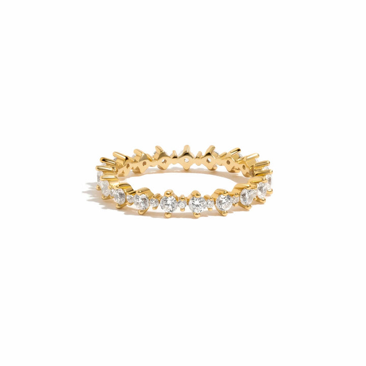 Alternating Eternity Band