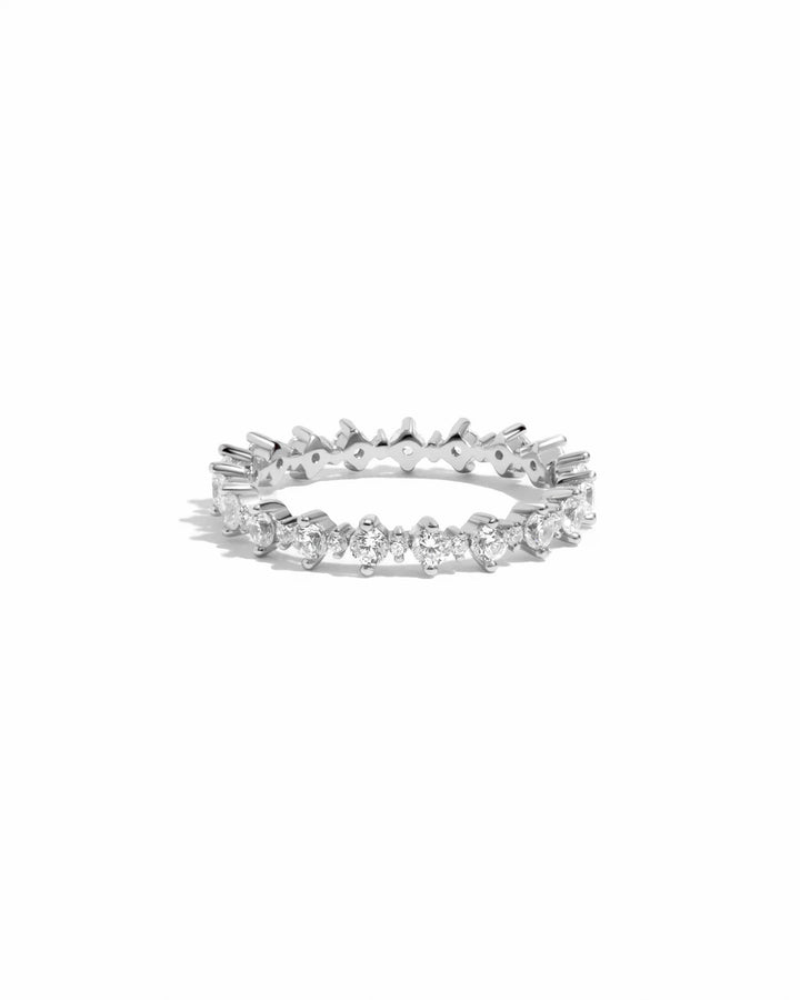 Alternating Eternity Band