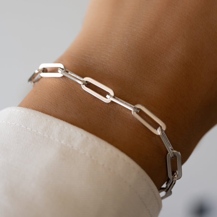 Amanda Paperclip Bracelet