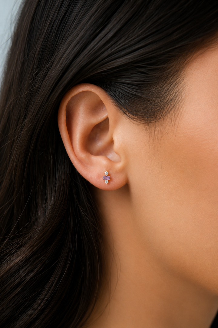 Astra Cluster Flat Back Top-Embark Fine Jewelry