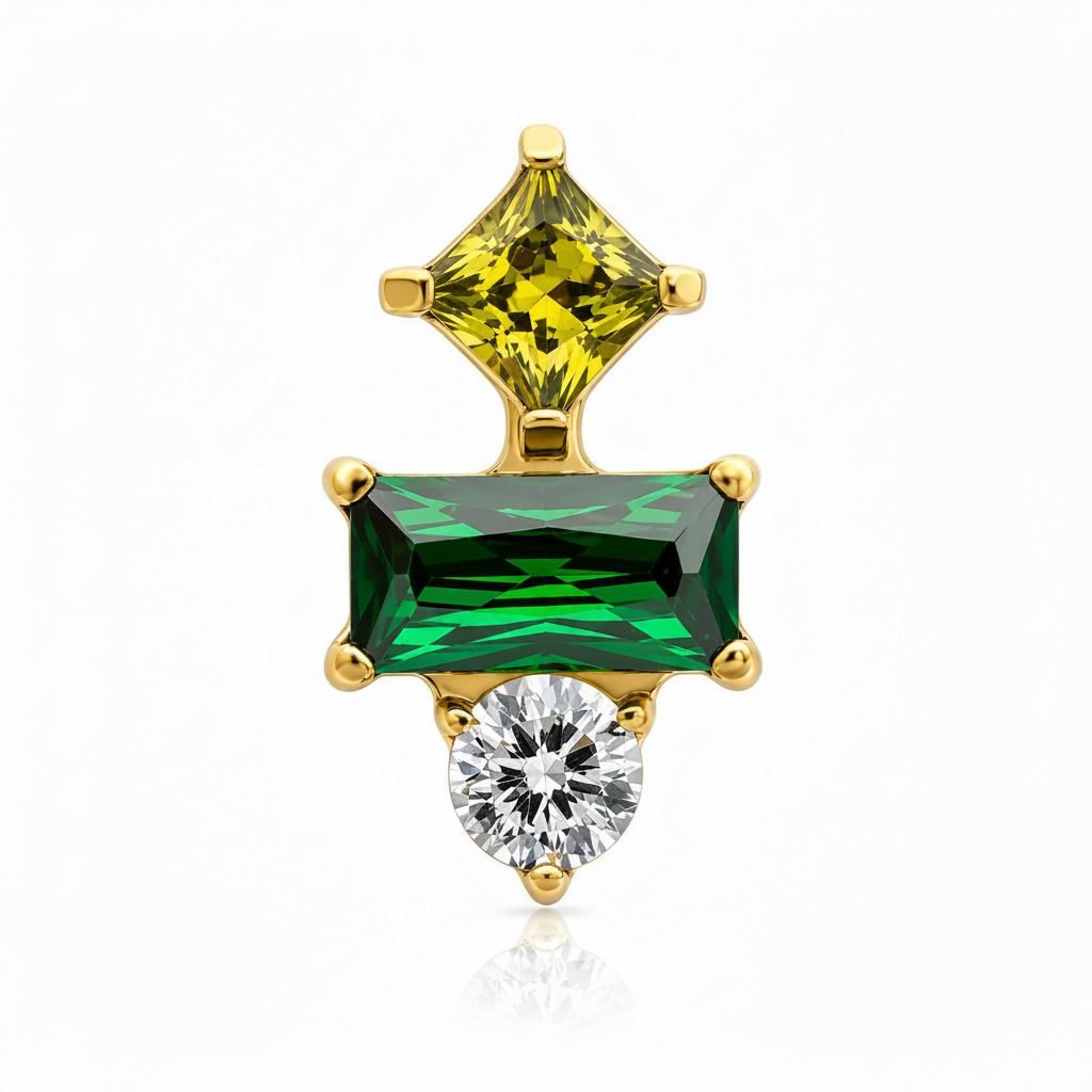 Astra Cluster Flat Back Top-Embark Fine Jewelry