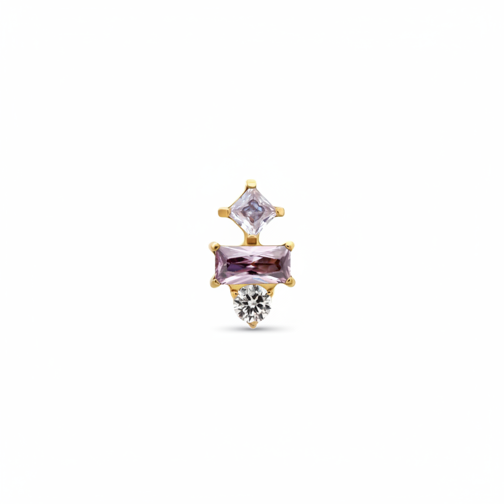 Astra Cluster Flat Back Top-Embark Fine Jewelry