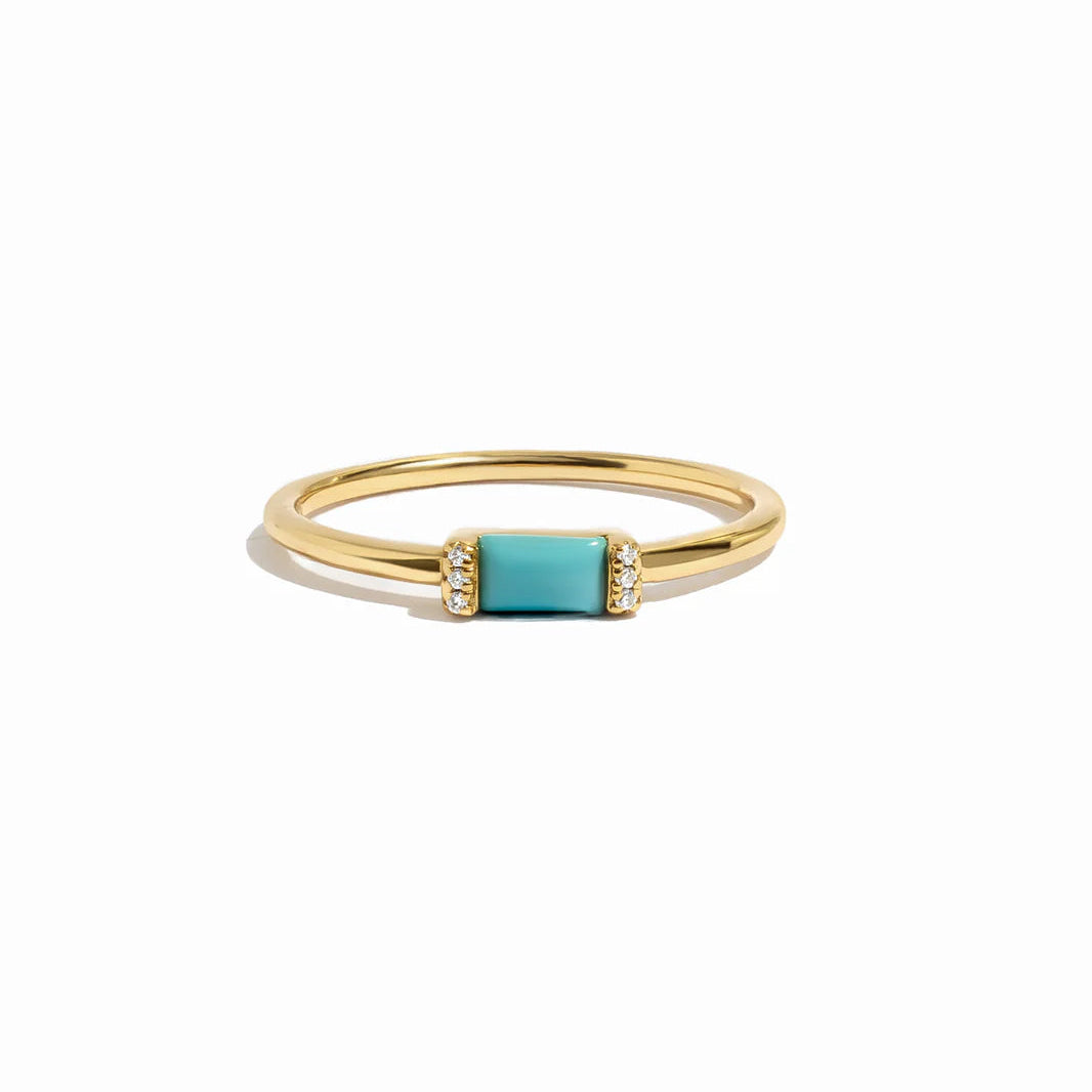 Baguette Birthstone Ring