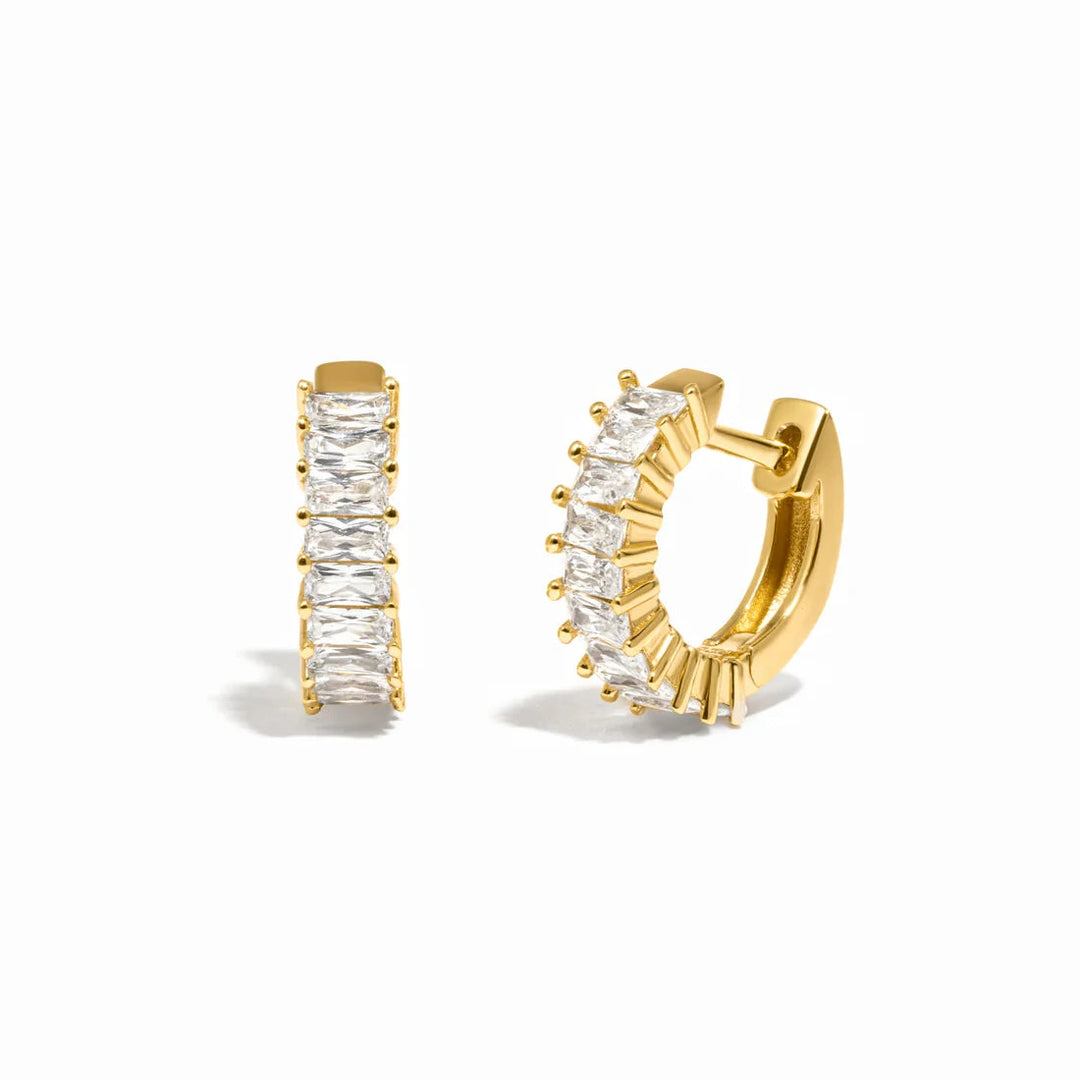 Baguette Huggie Hoops